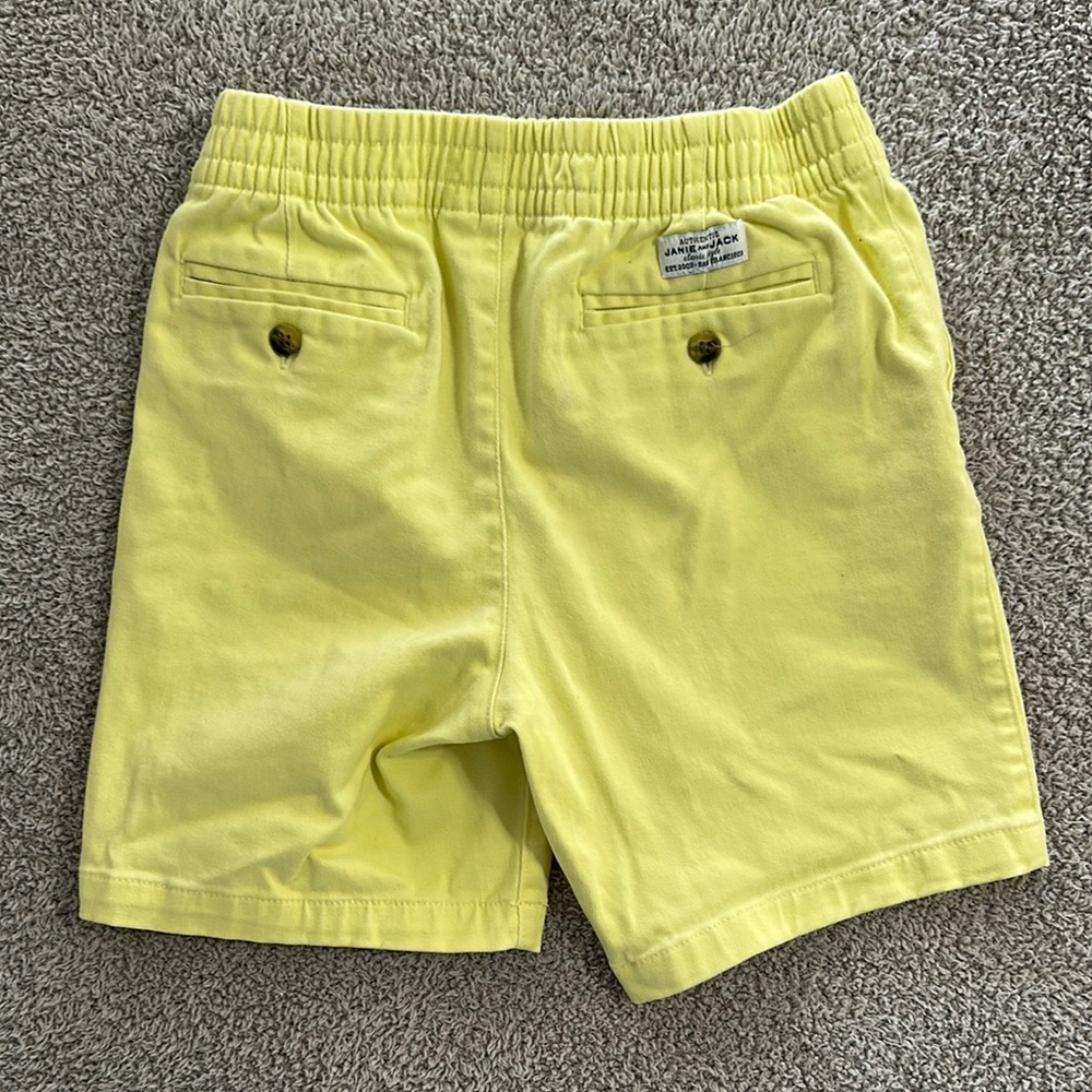 Yellow Kids Shorts
